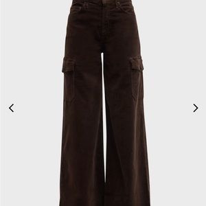 Mother wide leg cords. Cargo pockets. The undercover cargo sneak.